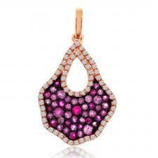 Precious Pink Sapphire Pendant