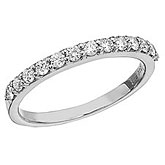 14K White Gold Diamond Diamond Band Ring