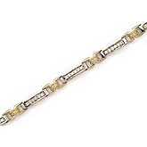 14K Yellow Gold Diamond Bracelet